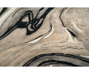 Paklājs BLUR BLACK (Handmade Collection)